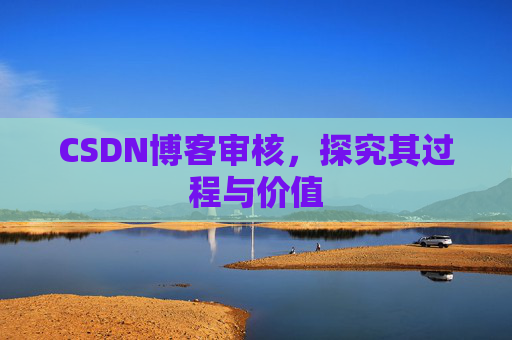 CSDN博客审核，探究其过程与价值